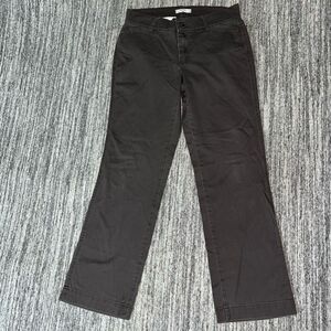 Riders by Lee Womens 10 Straight‎ Leg Jeans Chocolate Brown Pockets Stretch